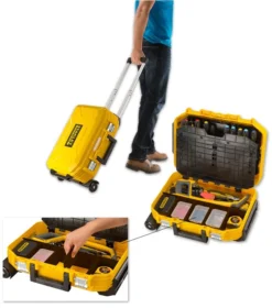 Valise De Maintenance STANLEY - A Roulettes Contenant Plus De 100 Pieces - FMST1-75530 -Atelier Précision BDA10059 1