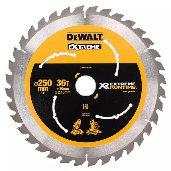 Lame Scie Circulaire XR Extrême Runtime DEWALT - DT995 3 Lame Scie Circulaire XR Extrême Runtime DEWALT - DT995