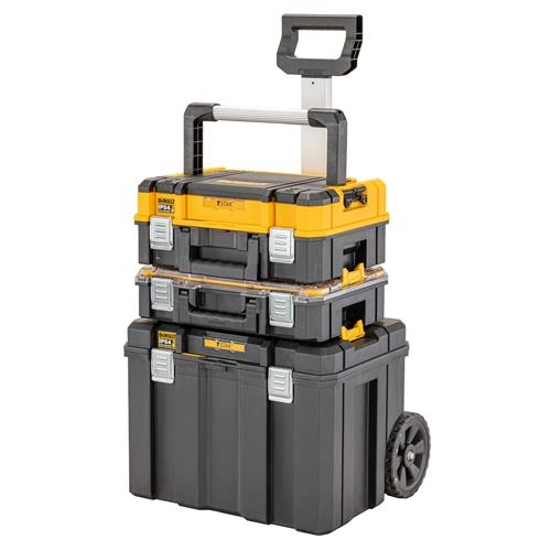 Kit TSTAK 3 Pièces DEWALT - Coffret + Tiroir - DWST83411-1 3 Kit TSTAK 3 Pièces DEWALT - Coffret + Tiroir - DWST83411-1