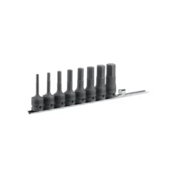 Jeu De 8 Douilles Impact Tournevis 1/2" 5-19 Mm FACOM - NSHM.J8