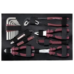 Devant 21 Coffret D'outils Pro-Line 1/4" KRAFTWERK 123 Pièces - 3944
