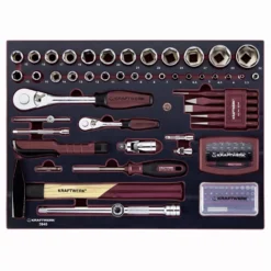 Coffret D'outils Pro-Line 1/4" + 1/2" KRAFTWERK 263 Pièces - 3948 -Atelier Précision KRA00053 4
