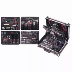 Coffret D'outils Pro-Line KRAFTWERK 264 Pièces + Perceuse Visseuse BOSCH 1/4" 1/2" - 3949 -Atelier Précision KRA00054 1