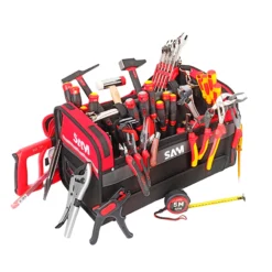 Caisse Textile 39l Avec Compo. Maintenance électricien 67 Outils SAM - CPP67BAG