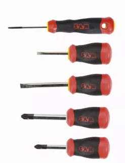 Jeu De 5 Tournevis S1 Tom Pouce Fente Phillips SAM - TJ5 -Atelier Précision SAM05828 1