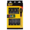 Stanley Tournevis électricien + Mécanicien + Phillips + Pozi + Torx - Jeu De 10 pièces FATMAX - FMHT0-62128 -Atelier Précision STAN1038 1