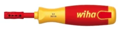 Tournevis Lift-Up WIHA Isolé 1000V + 6 Embouts 70 Mm Intégrés - 38613 -Atelier Précision TCA10167 2