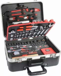 Valise Trolley + 136 Outils SAM OUTILLAGE Fermeture à Clé - CP-136N 9 Valise Trolley + 136 Outils SAM OUTILLAGE Fermeture à Clé - CP-136N -Atelier Précision cp 136n 01