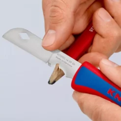 Couteau Pliant D'électricien KNIPEX L. 80 Mm - 16 20 50 SB -Atelier Précision im0014420