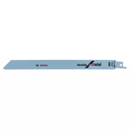 Lame Scie Sabre BIM S1122BF Flexible Metal BOSCH 225 Mm - Boite De 100 - 2608656032 3 Lame Scie Sabre BIM S1122BF Flexible Metal BOSCH 225 Mm - Boite De 100 - 2608656032